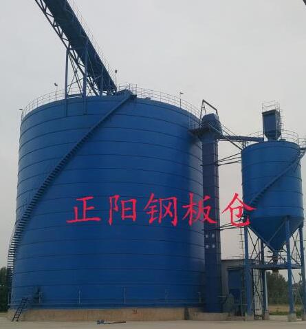 洛龙大型矿粉钢板库